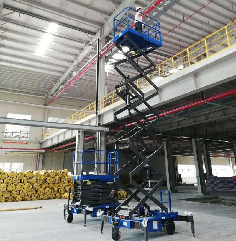 益阳助力行走剪叉式高空作业平台